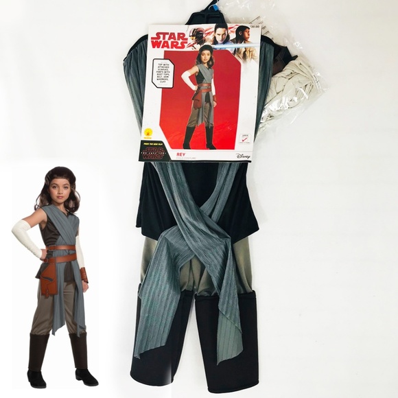 Star Wars Costumes Last Jedi Rey Costume Girl Disney Poshmark